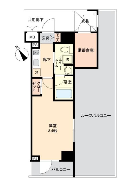 都心中央区・茅場町三線圈 2012RC 套房 3,000萬円 (1)