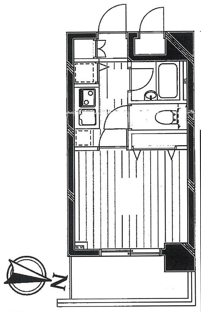 港區赤坂・駅4分|8樓中古マンション 3,300萬円 (1)