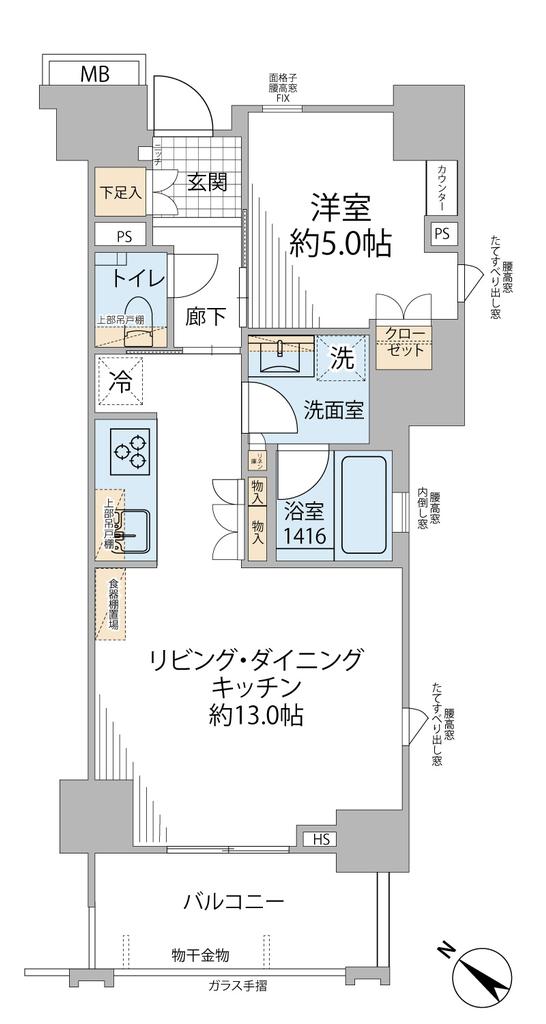 北品川1分・滿租中!2018年築13樓 品川8,080萬円